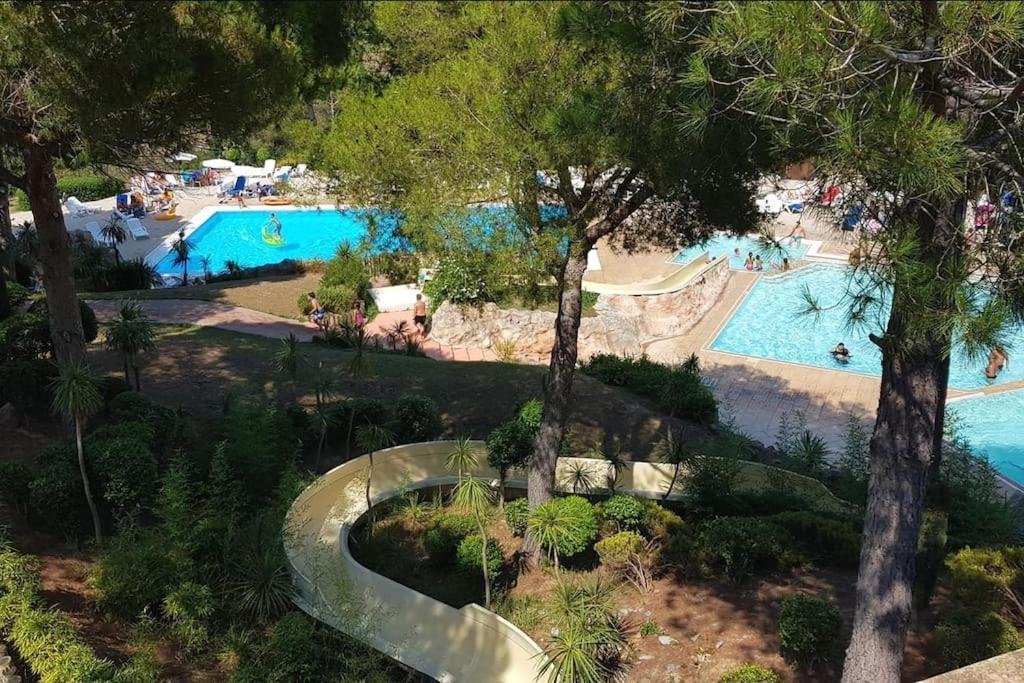 Dans Un Cadre D'Exception, Vue Mer Panoramique A Agay Cote D'Azur, Village Vacances Cap Esterel, T2 Avec Jardin, Golf, Climatisation, Wifi, 5 Piscines Saint-Raphaël Exterior foto