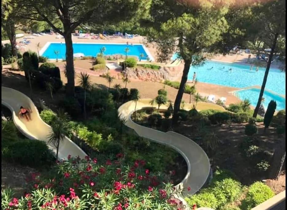 Dans Un Cadre D'Exception, Vue Mer Panoramique A Agay Cote D'Azur, Village Vacances Cap Esterel, T2 Avec Jardin, Golf, Climatisation, Wifi, 5 Piscines Saint-Raphaël Exterior foto